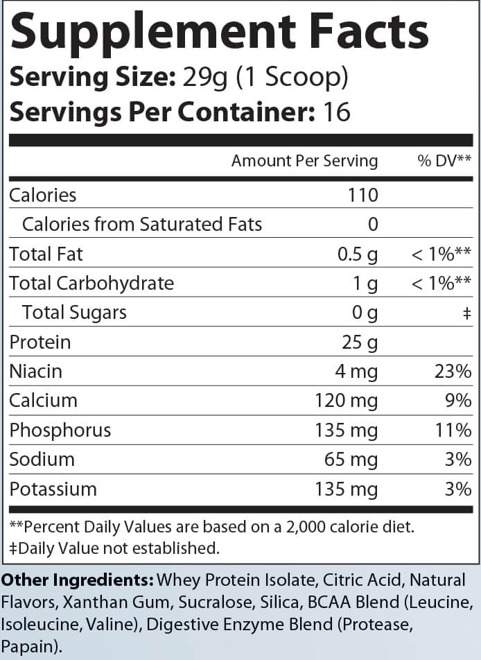 Whey Armor Isolate Berry