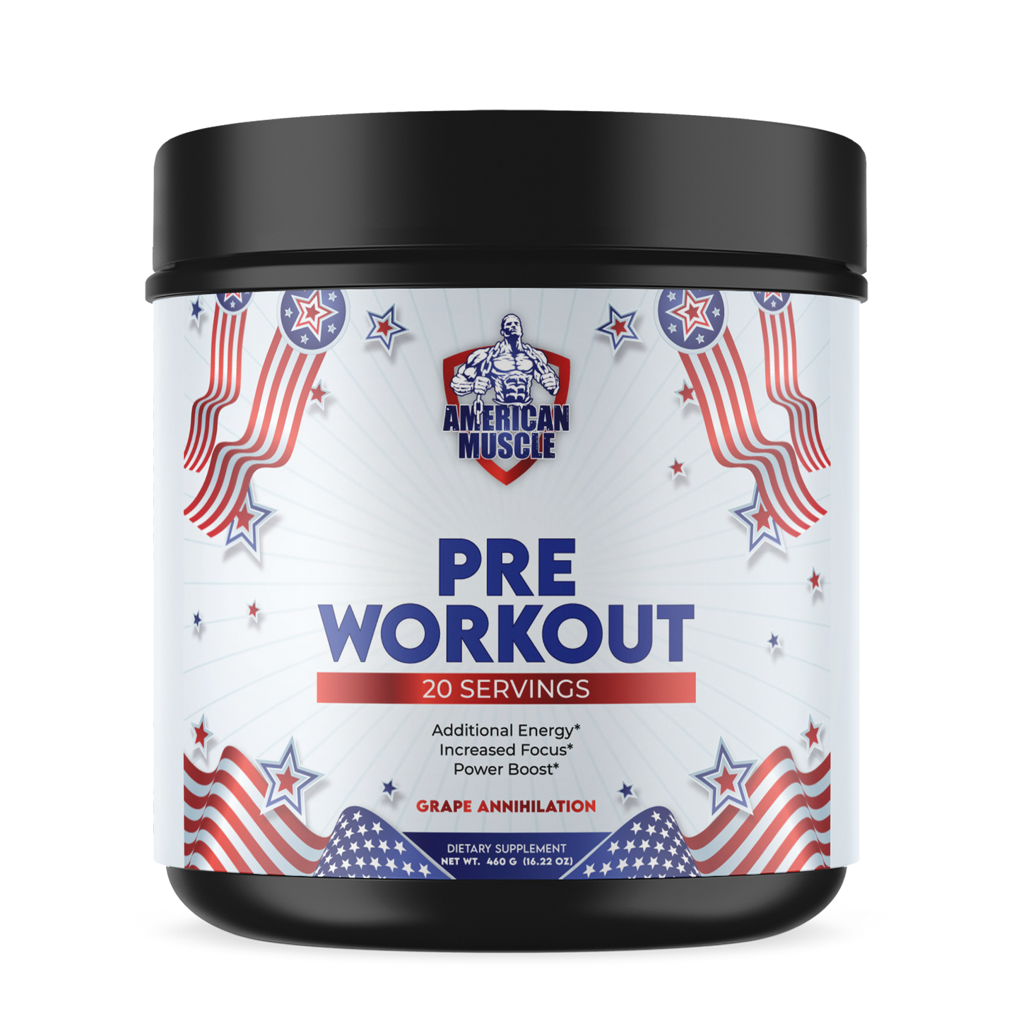 Pre - Workout w/Creatine 5g (Grape Annihilator)