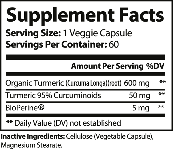 Turmeric w/BioPerine